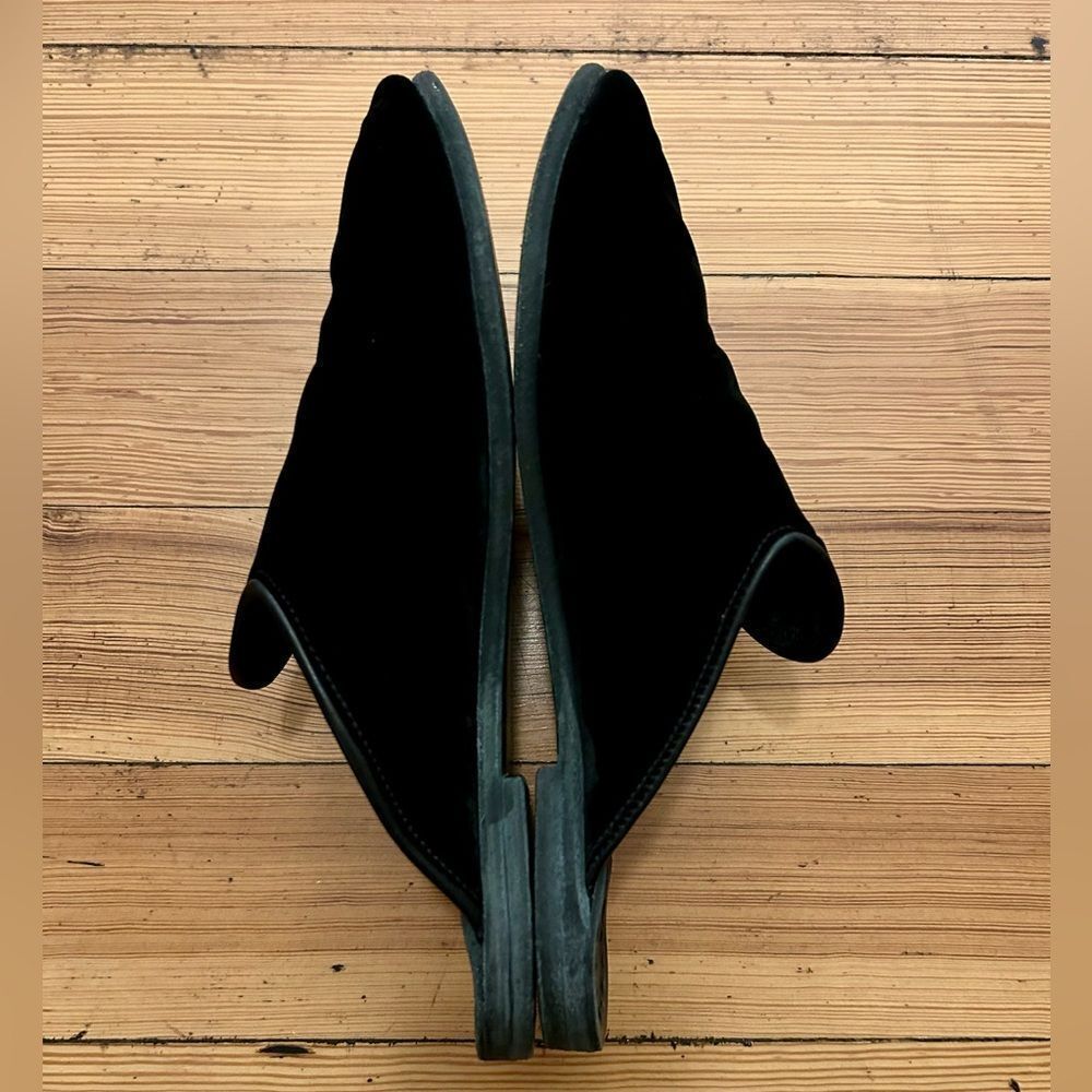 Sabah Catalina Black Velvet Babas. Womens Size 40. - Picture 7 of 14